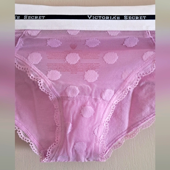 Victoria's Secret Pink Polka Dot Panties - Picture 2 of 5